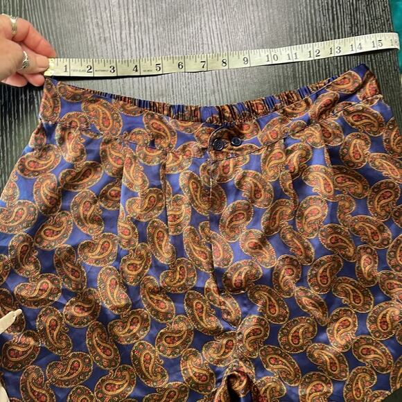 Vintage Dead stock Men’s  Victoria's Secret High Waist Blue and Orange Boxers - Picture 5 of 9